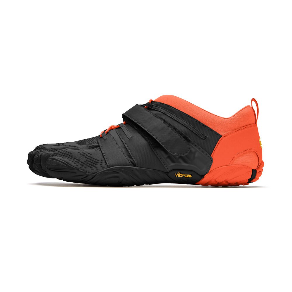 Vibram FiveFingers Herre Vandrestøvler Sort/Orange - V-Train 2.0 - 0652SUNXD